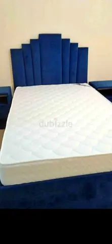 Luxurious Blue Single Bed - Stylish  Modern Design!