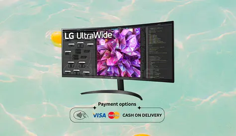 LG 34 Inch IPS Monitor, Brand New, Ultrawide Curved Monitor, Under Warranty, Free Delivery