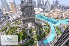 Balcony Views, Steps from Dubai Mall &amp; Burj Khalifa – Luxury Premiere High Floor