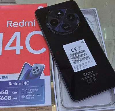 Unlock Style and Performance with Redmi 14C - 6GB RAM, 128GB Storage!