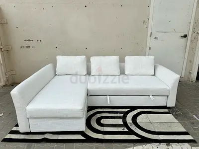 IKEA holmsund L shape sofa bed with storage