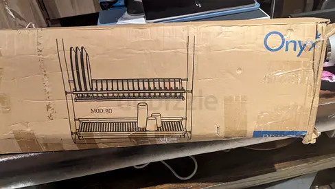 Onyx MOD 80 Stylish Dish Rack for Your Kitchen