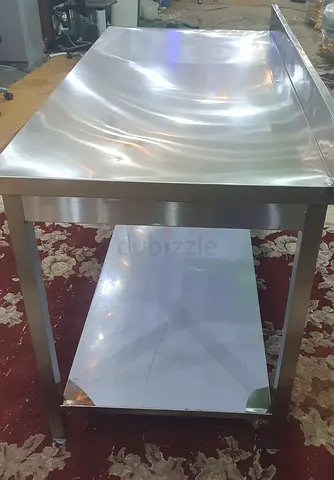 Stainless steel table