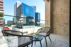 Fully Furnished | Azizi Riviera | 1BD City View