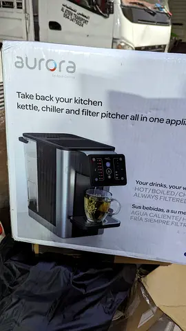 AURORA Multi-Functional Kitchen Appliance - Kettle, Chiller  Filter Pitcher in One!