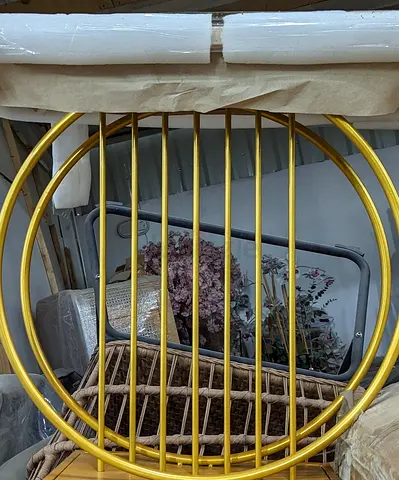 Elegant Gold Decorative Table Base