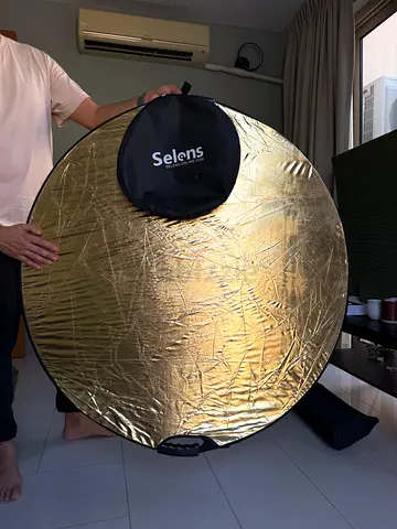 5 in 1 110cm Light Reflector Photography Diffuser Silver, Gold, Black, White and Translucent