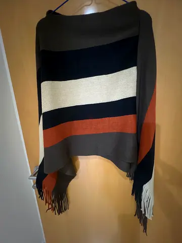 Stylish Striped Blanket Scarf - Perfect for Any Season!