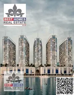 Pay Only AED 89,428/- &amp; Become The Owner Of Your Own 2 BHK Apartment In Ajman Creek Tower's