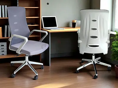 Modern Office Chairs Set - Ergonomic and Stylish