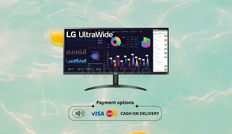 LG 34 Inch Monitor, UltraWide IPS Monitor, Brand New, Under Warranty, Free Delivery