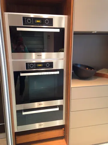 Miele oven microwave with warming plate 60cm made in Germany