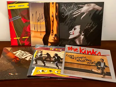 The Kinks - 6 Albums on Colored Vinyl