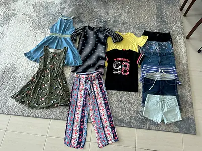 Clothes for a girl 8-10 years old