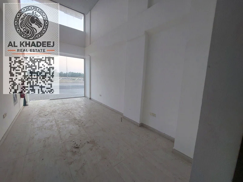 Spacious shop for annual rent in Al Bahia  First tenant New building  Very large area64072889844993111