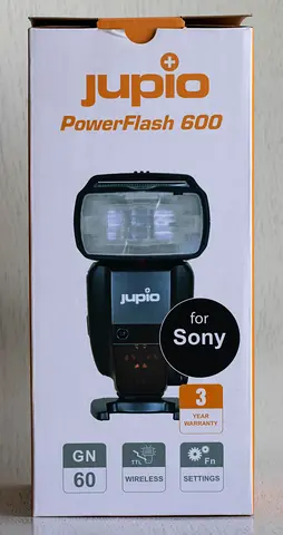 Brand New For Sony Mirrorless - Jupio Power Flash 600