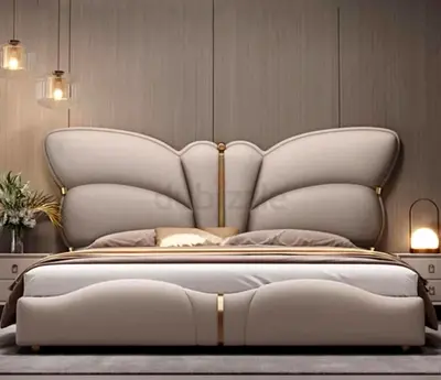Elegant Butterfly Design Bed - Transform Your Bedroom!