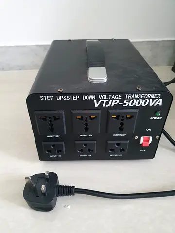 Transformer 5000W between 110V and 230V