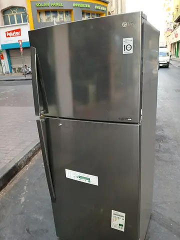 LG two door fridge freezer inverter technology latest model 75cm width 180cm height