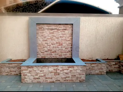 New fountain making landscape LLC work