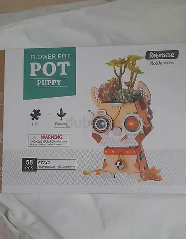 Robotime Flower pot puppy