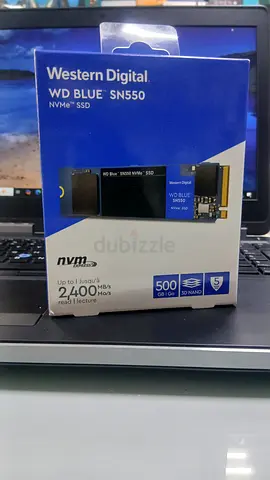 Upgrade Your System with WD Blue SN550 NVMe SSD - High-Speed Storage Solution! 500gb