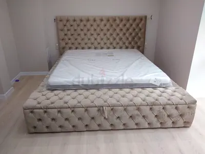 Elegant Upholstered luxurious Bed Frame