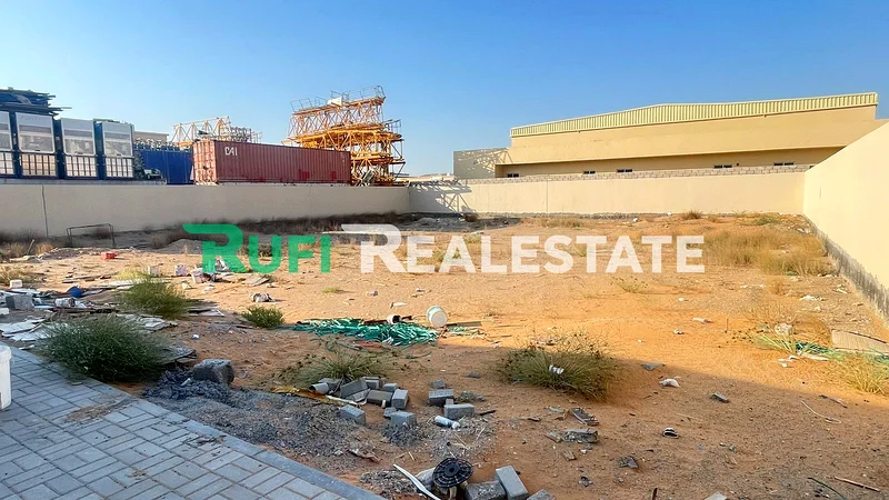 Best Location // 15.000 Sq. Ft Land With Boundary wall for Rent in Emirates Modern Industrial Area, UAQ.64059806444674110