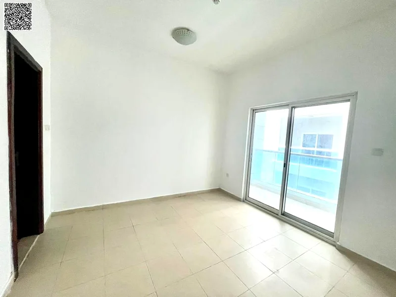 1BR Hall for annual rent in Al Nuaimiya 3 (Ajman) – Master bedroom, free parking, balcony with open view, central AC, 2 baths, great finish, top locat64053302072195111