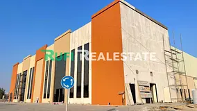 Brand new warehouse available with mezzanine for sale in New modern industrial area || 50,000 sq fee