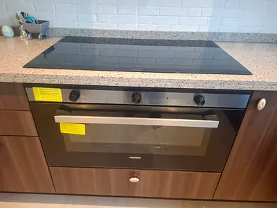 Siemens full electric oven with cooktop electric built in units 90cm