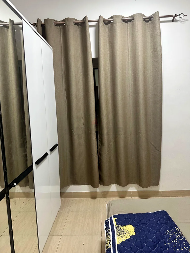 Furnished Room with Private Washroom  Pool – 5 Min Walk to Sahara Mall  Dubai Bus Stop For ladies64053844473986112