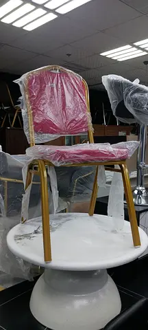 Stylish Red Upholstered Chair for Modern Living Spaces