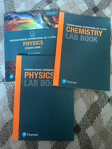 Pearson Edexcel International AS/A Level Physics  Chemistry Books