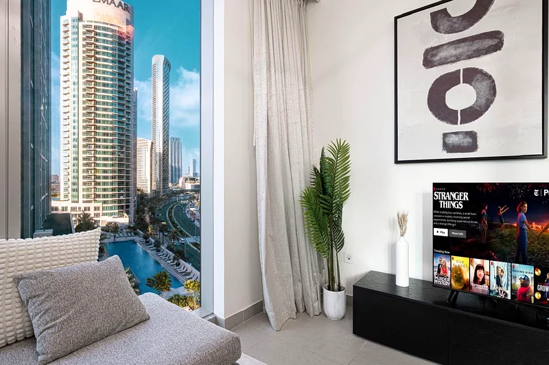 Stylish 2BR in Forte | For Winters | Furnished | Steps from Burj64050468632707111