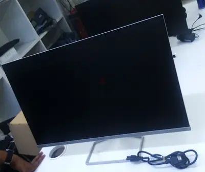 HP 24inc Bezel less Ips Display full HD LED Monitor With 2 HDMI + VGA Port Super Slim Model