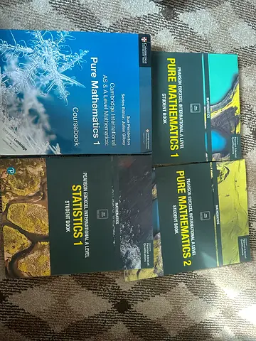 Pearson Edexcel  Cambridge A Level Math Textbooks – Grab Them Now!