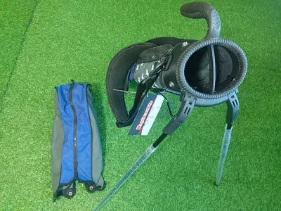 Craftsman Golf Lightweight Sunday Carry Bag with Stand.