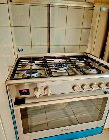 Bosch Series 8 Large 90 cm Top Gas Oven Electric Cooker Dual Fuel