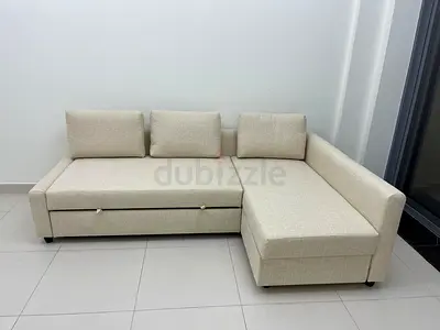 IKEA FRIHETEN Sleeper sofa sectional,3 seat w/storage,