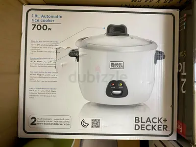 Black+Decker 1.8L Automatic Rice Cooker - 700W
