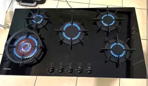 Miele built in gas cooktop excellent condition