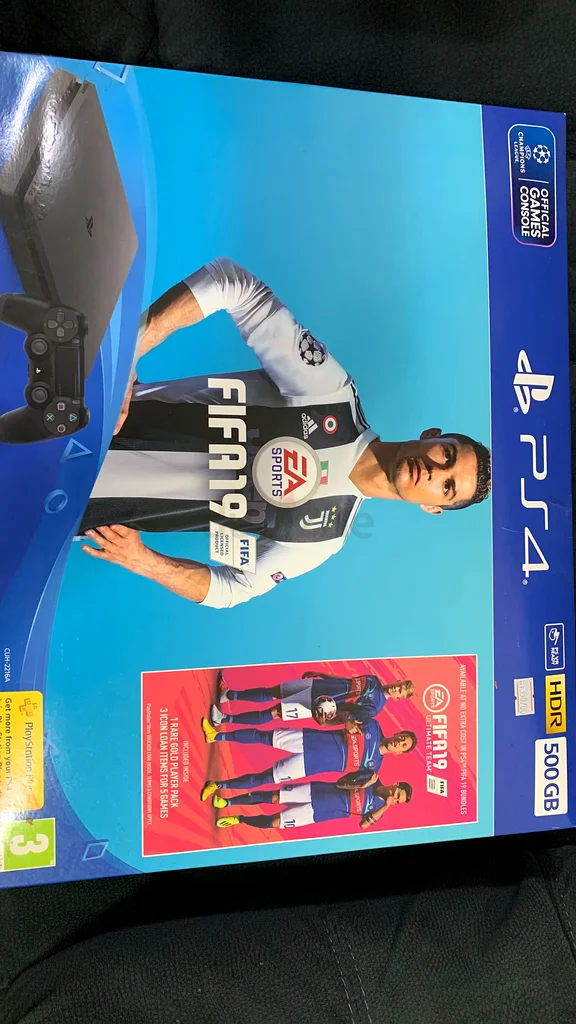 Ps4 500gb Playstation Fifa 19 Bundle PlayStation Console With FIFA