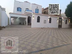 Villa for sale in Al Muwaihat 1, Ajman. Modern design. Water, electricity, and air conditioning incl