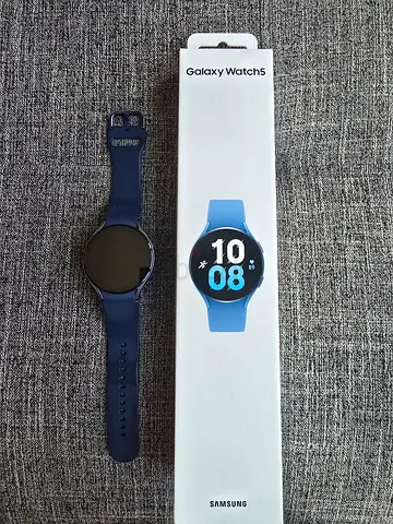 Samsung Watch 5 with Box and Extra Straps