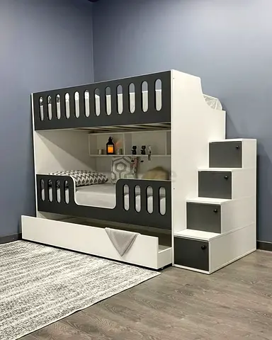 Stylish Bunk Bed for Kids - Maximize Space with Functionality