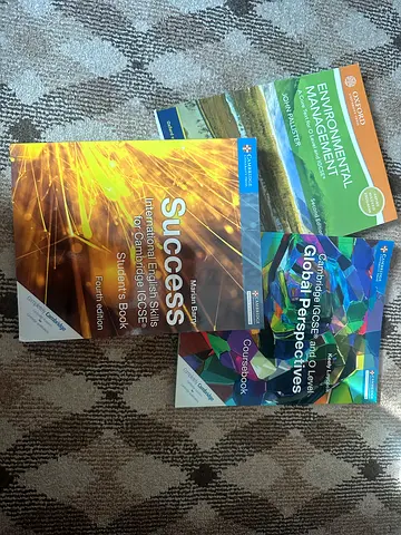 Cambridge O Level  IGCSE Books – Environmental Management, Global Perspectives  English