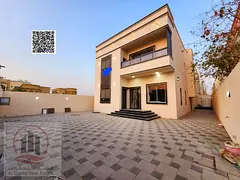 Villa for sale in Al Muwaihat 1, Ajman. Modern design. Water, electricity, and air conditioning incl