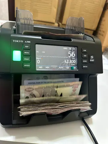 High-Performance Currency Counter for Efficient Cash Handling