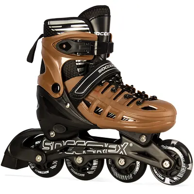 Inline Skates Shoes for Kids and Youth Complete Set With Helmet and Protection Gear and Tools